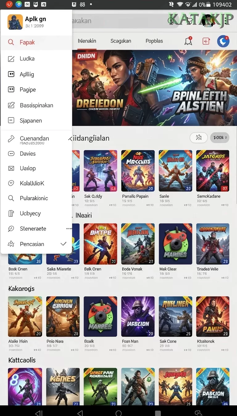 Pratinjau antarmuka katakjp — aplikasi APK resmi Android v2.5.6